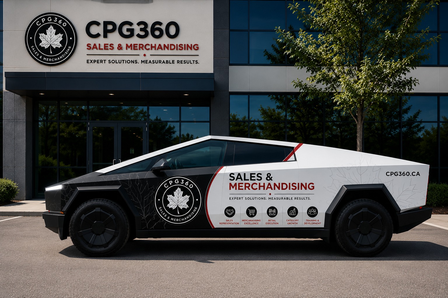 CPG360 branded vehicle